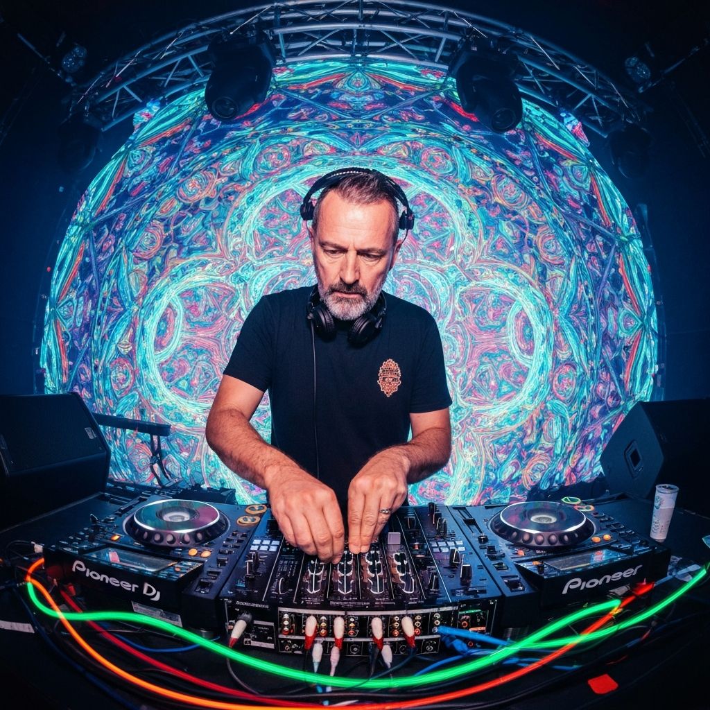 DJ сет на WINTER SOURCE psytrance вечірці